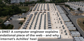 Amazon Web Services, hosted in data centers like this one in Virginia, supports thousands of websites, apps and online services – but not during its recent DNS outage. Nathan Howard/Getty Images